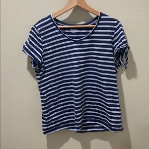 Blue stripped shirt